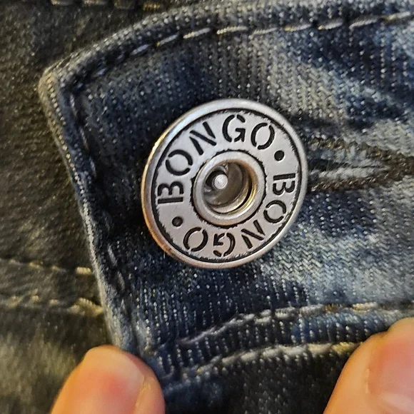 BONGO Denim Tie-Dye Stretch Skinny Jeans - Picture 3 of 6